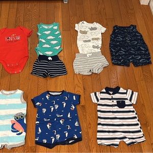Boys 3 Month Lot-Onesies/Sleepers, Spring/Summer Lot, all in very good condition